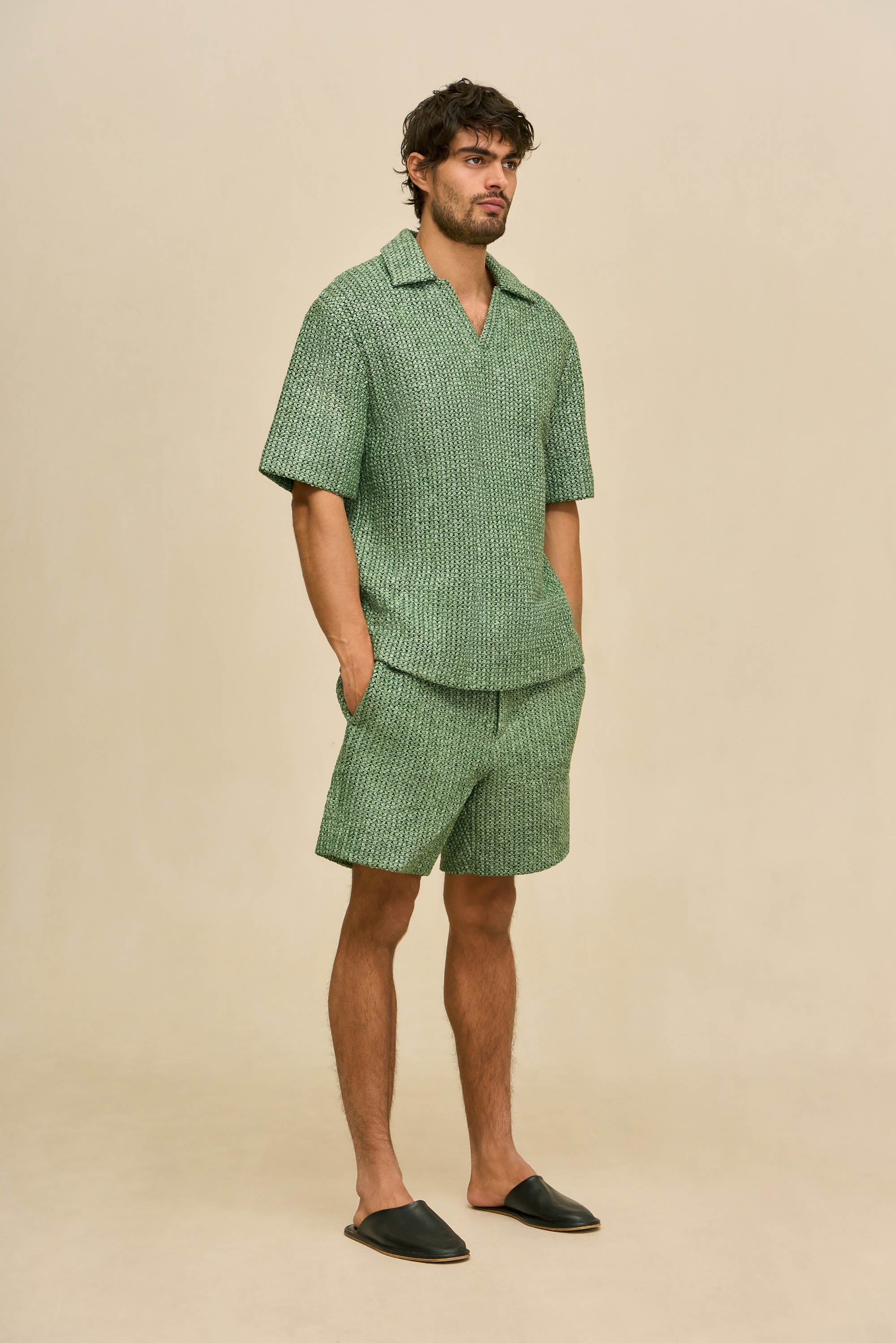 LORENZO SHIRT - SAGEBRUSH