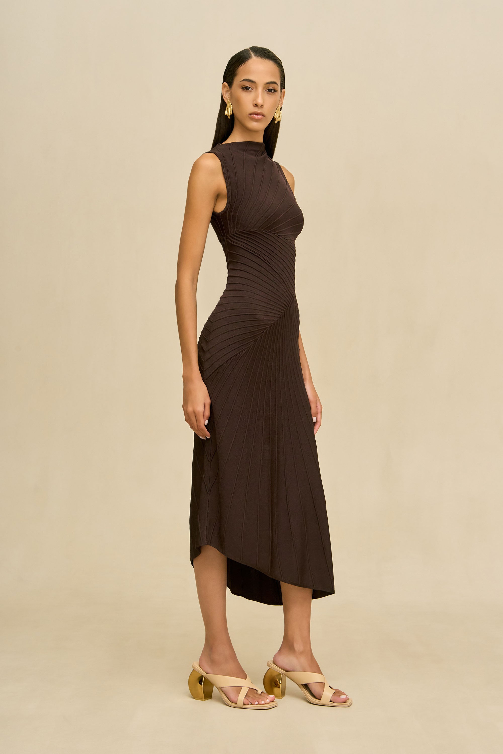 FEN KNIT DRESS - LUWAK