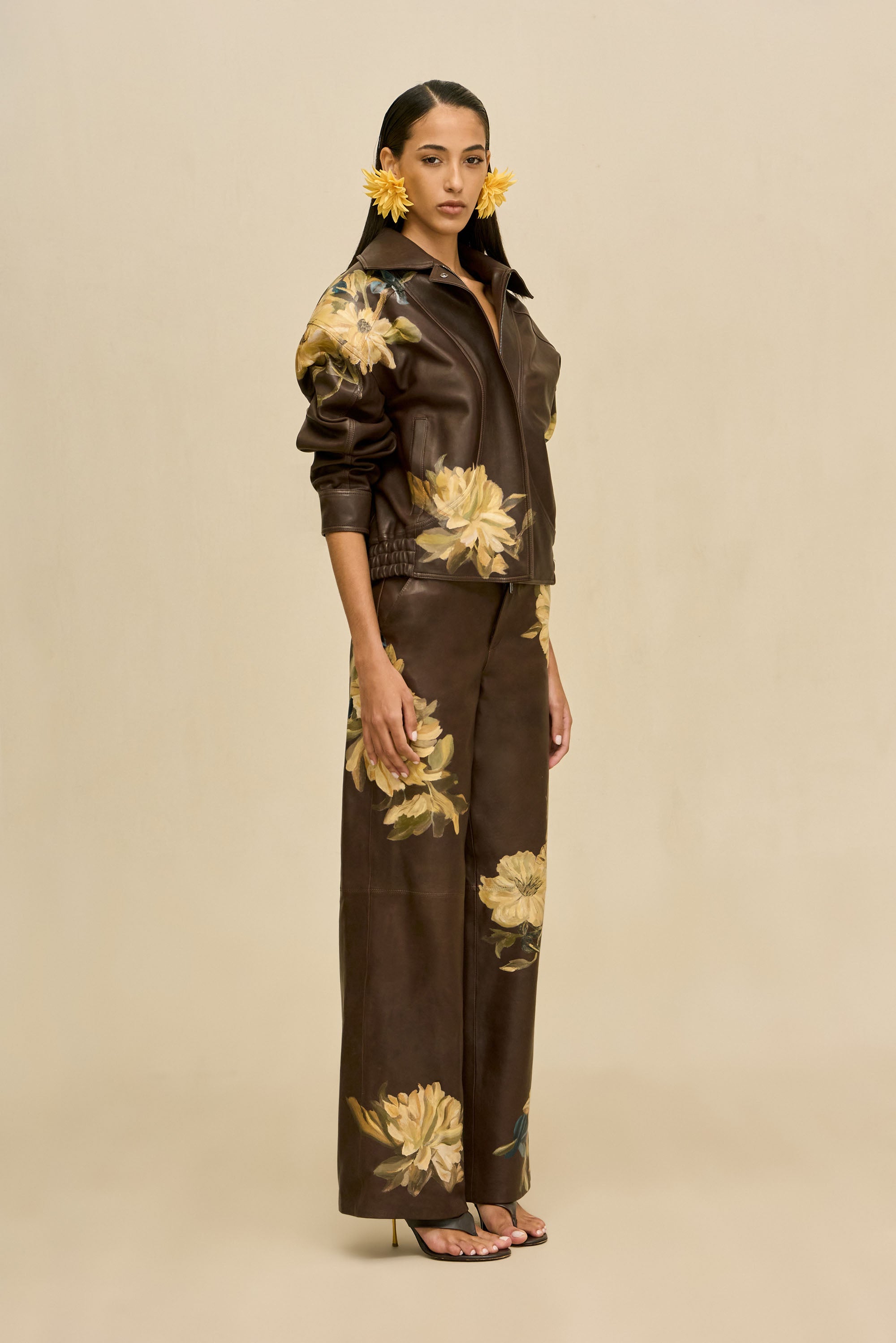 MATTHIEU LEATHER JACKET - LUWAK