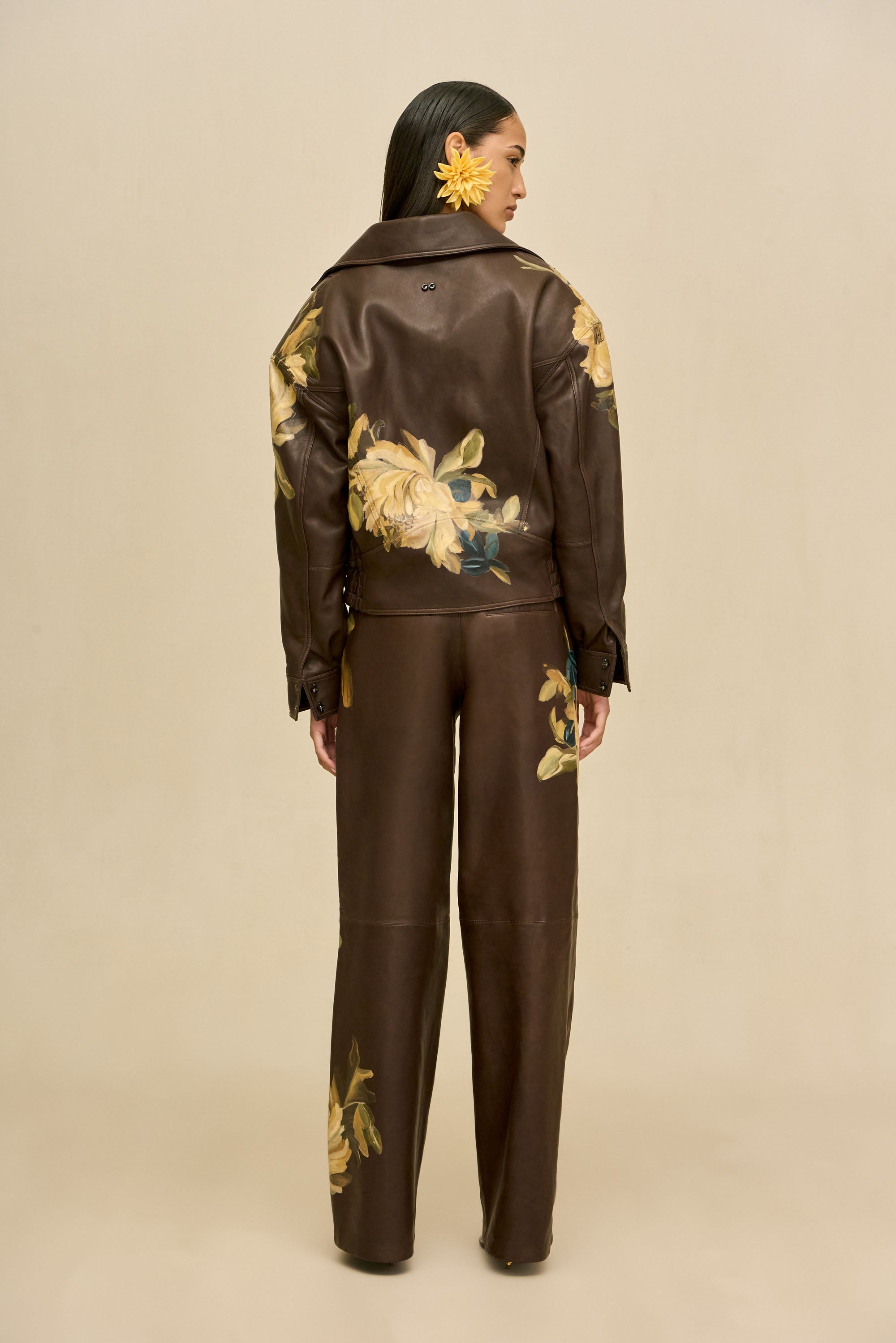 MATTHIEU LEATHER JACKET - LUWAK