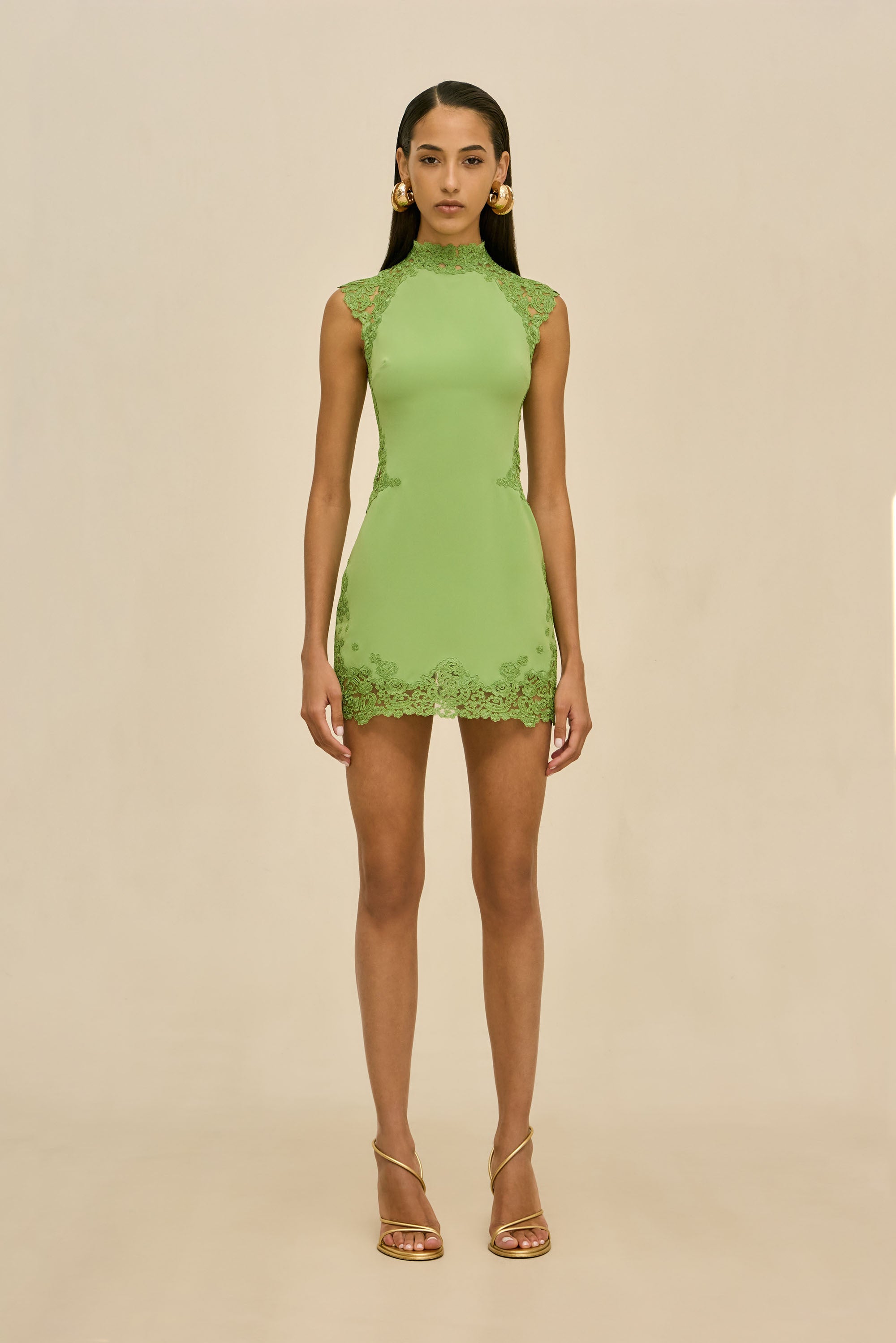 RITI DRESS - PISTACHIO