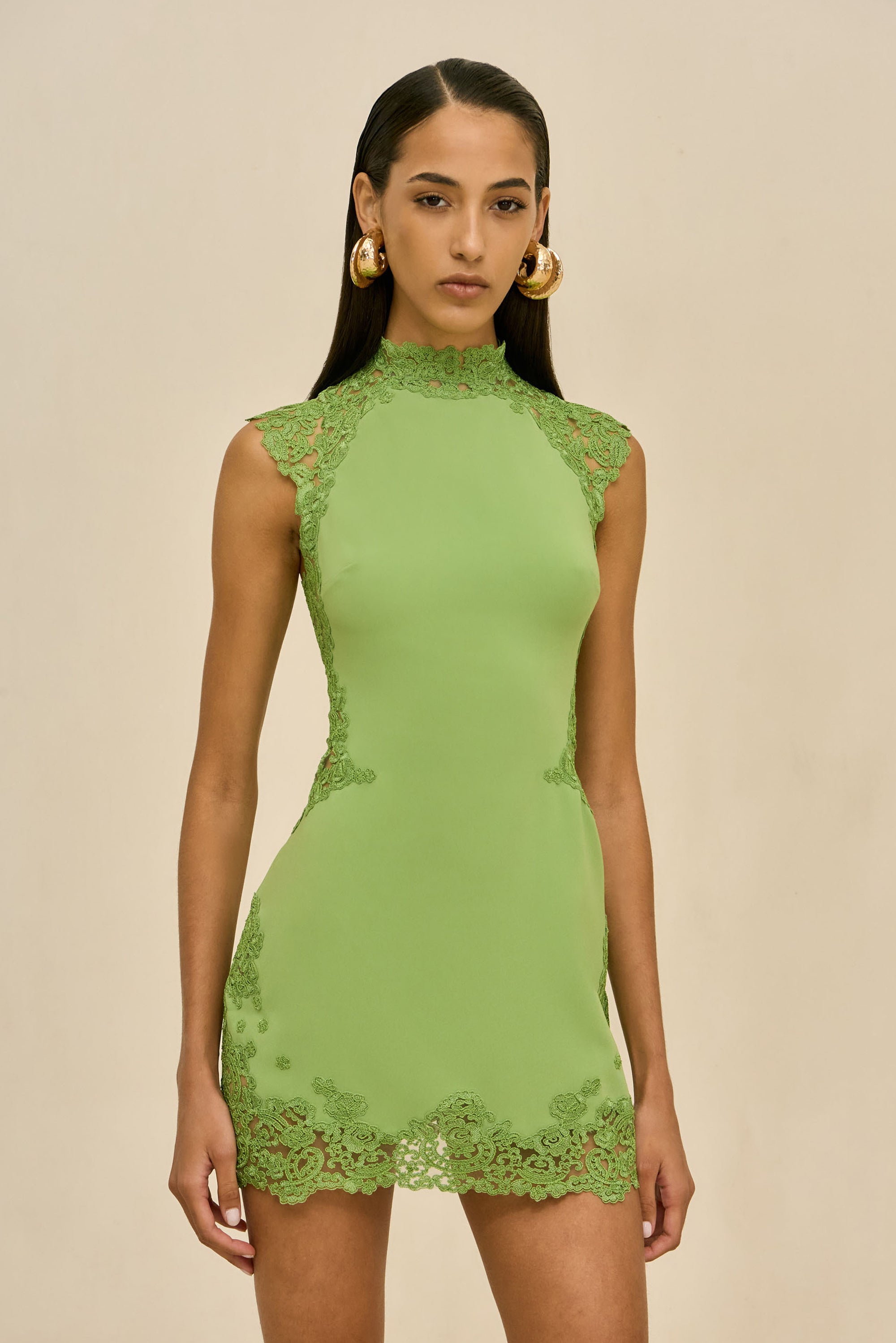 RITI DRESS - PISTACHIO