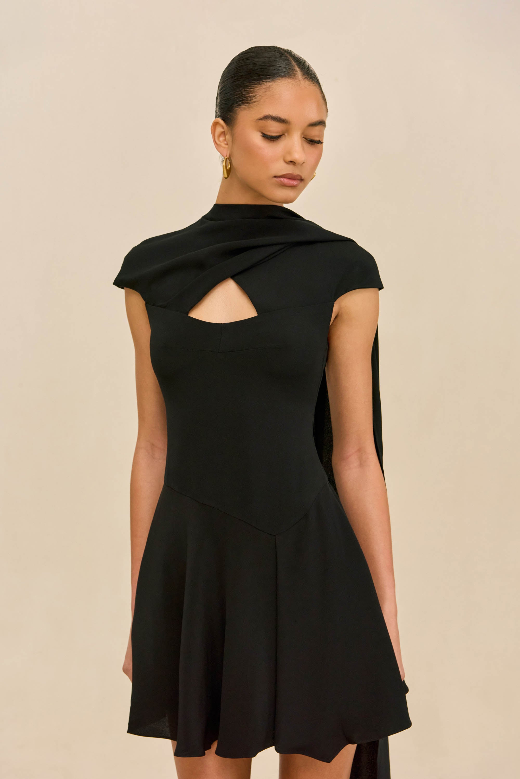 STEELE DRESS - BLACK