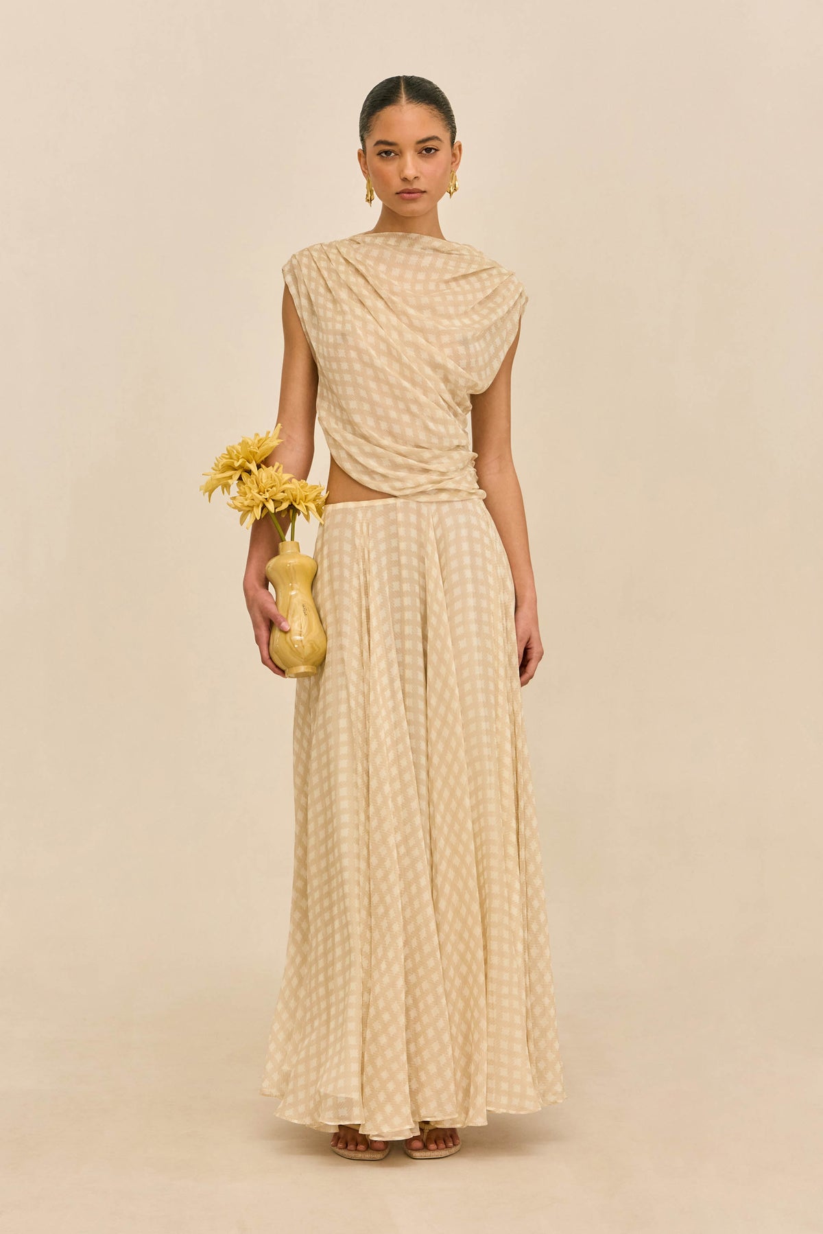 COSMEA SKIRT - SESAME MULTI