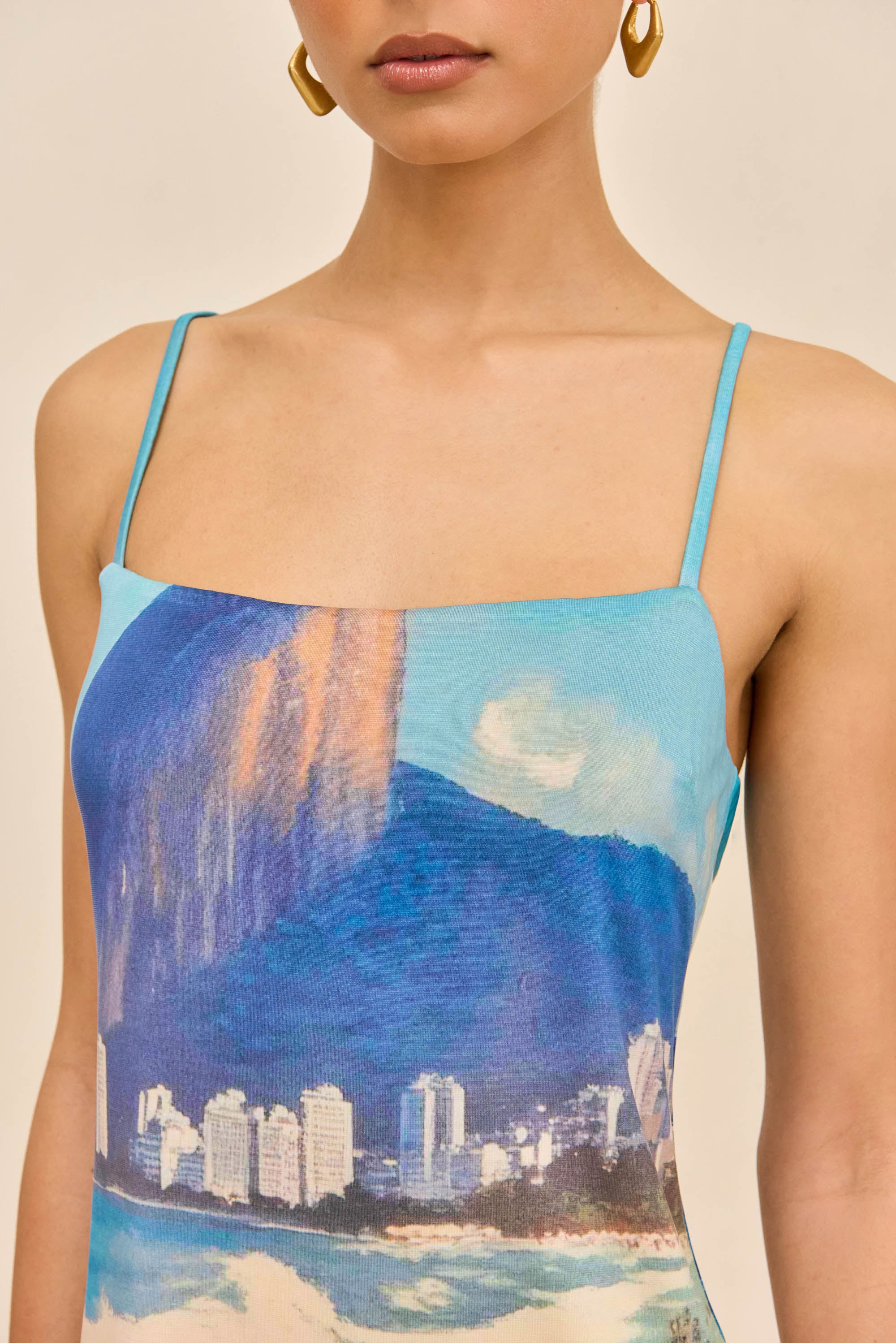 CARDELA DRESS - RIO BEACH PRINT