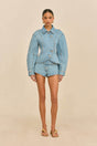 PACHA DENIM JACKET - VINTAGE BLUE