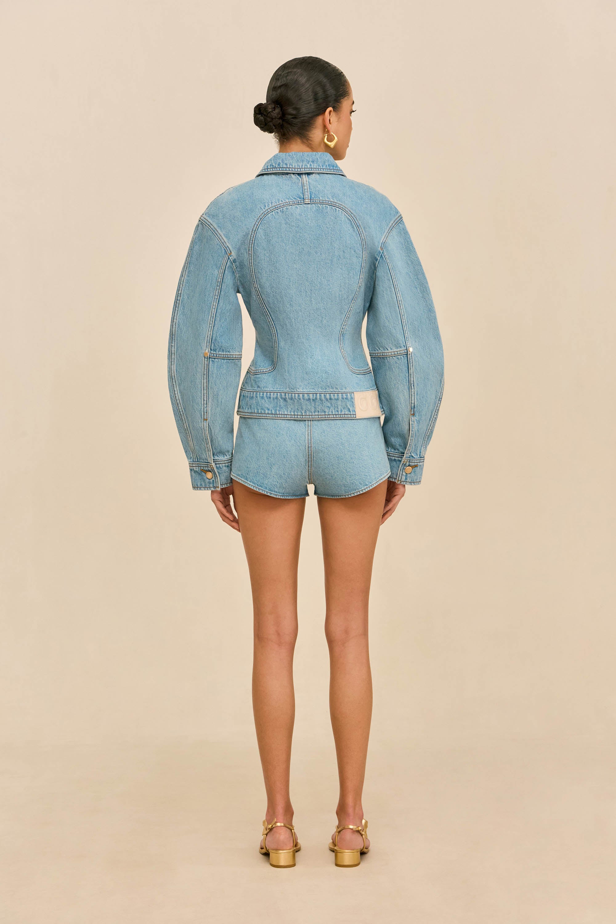 PACHA DENIM JACKET - VINTAGE BLUE