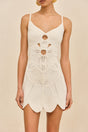 MARLOW KNIT DRESS - OFF WHITE