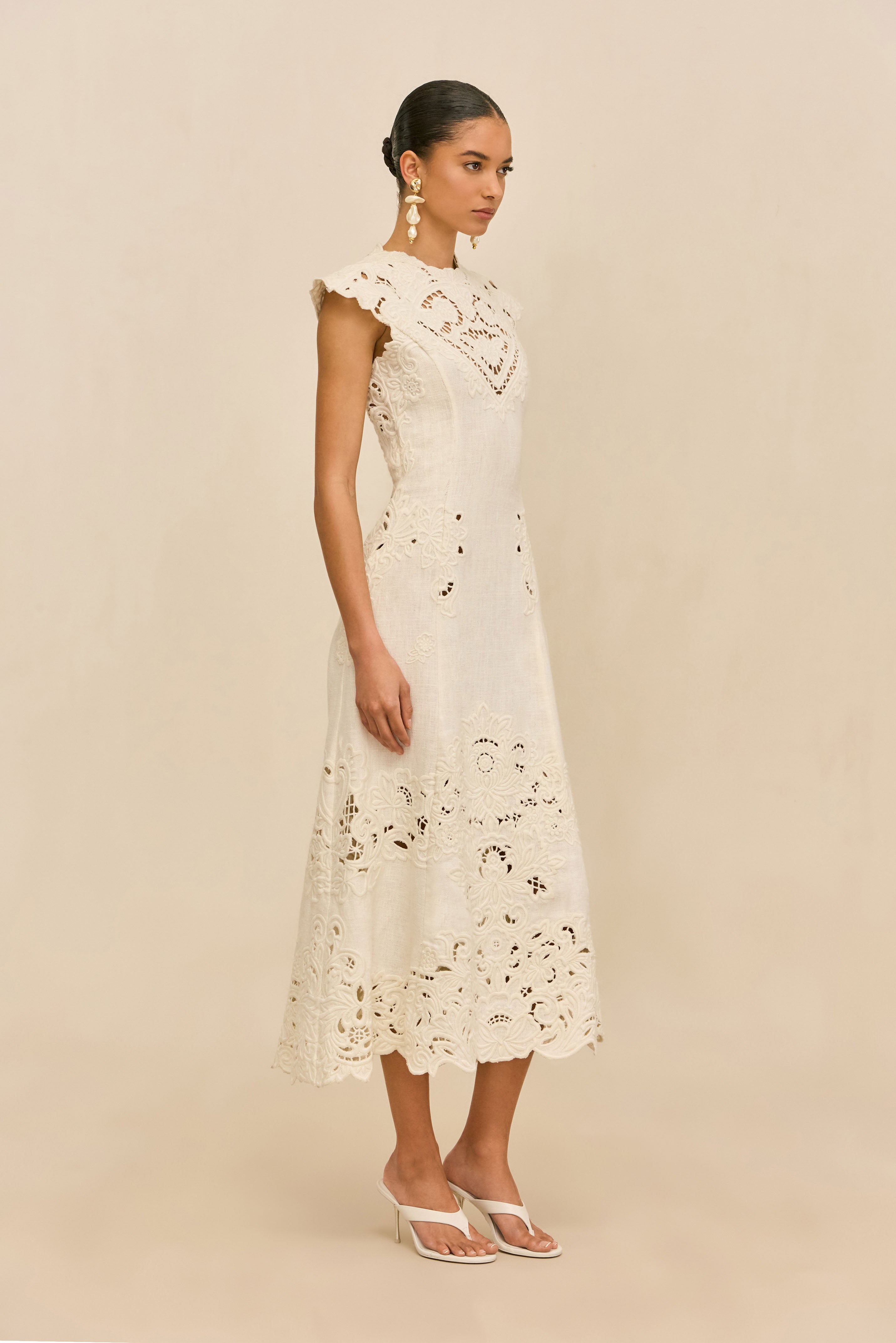 THALASSA DRESS - OFF WHITE