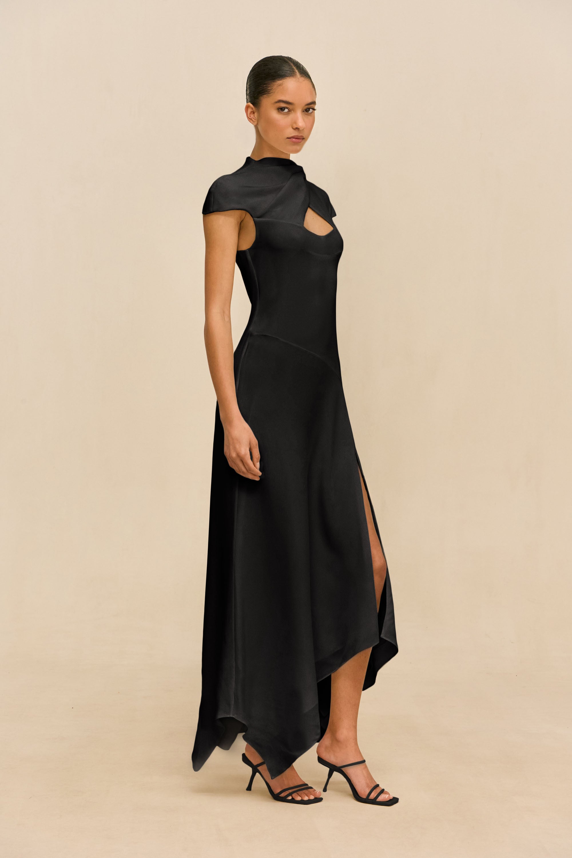 CECILY DRESS - BLACK