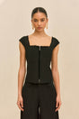 CELESTIA TOP - BLACK