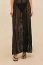 MALIKA COVERUP DRESS - BLACK