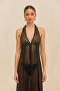MALIKA COVERUP DRESS - BLACK