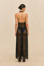 MALIKA COVERUP DRESS - BLACK