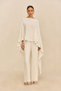 SARA PANT - OFF WHITE