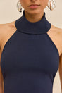 WAKE KNIT TOP - DEEP LAKE