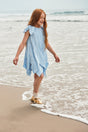 KIDS PETAL DRESS - COASTAL