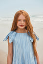 KIDS PETAL DRESS - COASTAL