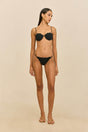 GRETA BIKINI TOP - BLACK