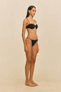 GRETA BIKINI TOP - BLACK