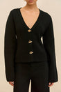 JOS CARDIGAN - BLACK