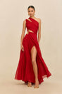 ZAN GOWN - MERLOT