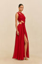 ZAN GOWN - MERLOT