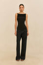 ISIAH TOP - BLACK