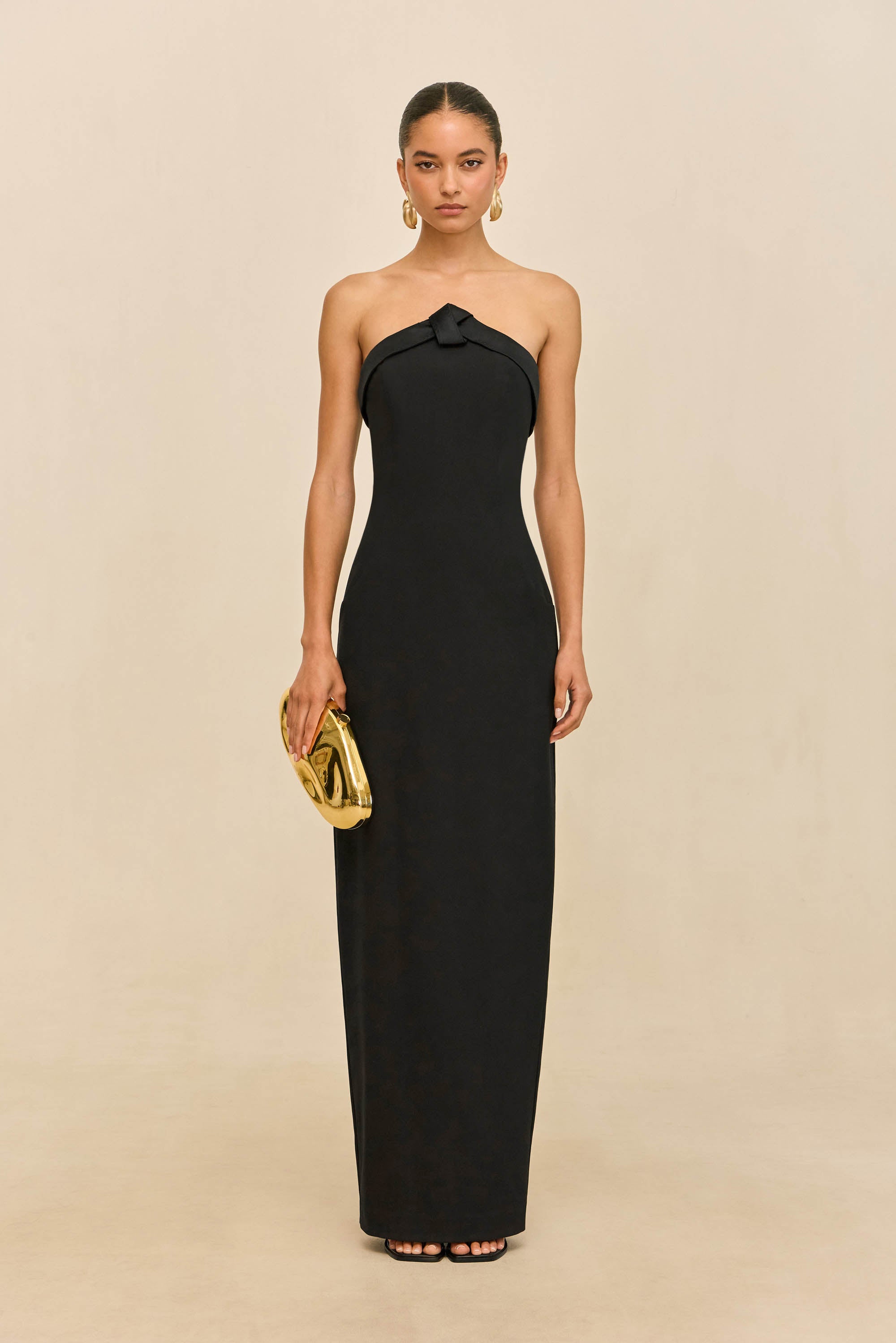AMANAH GOWN - BLACK