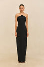 AMANAH GOWN - BLACK
