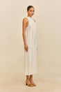 MOLLIE KNIT DRESS - OFF WHITE