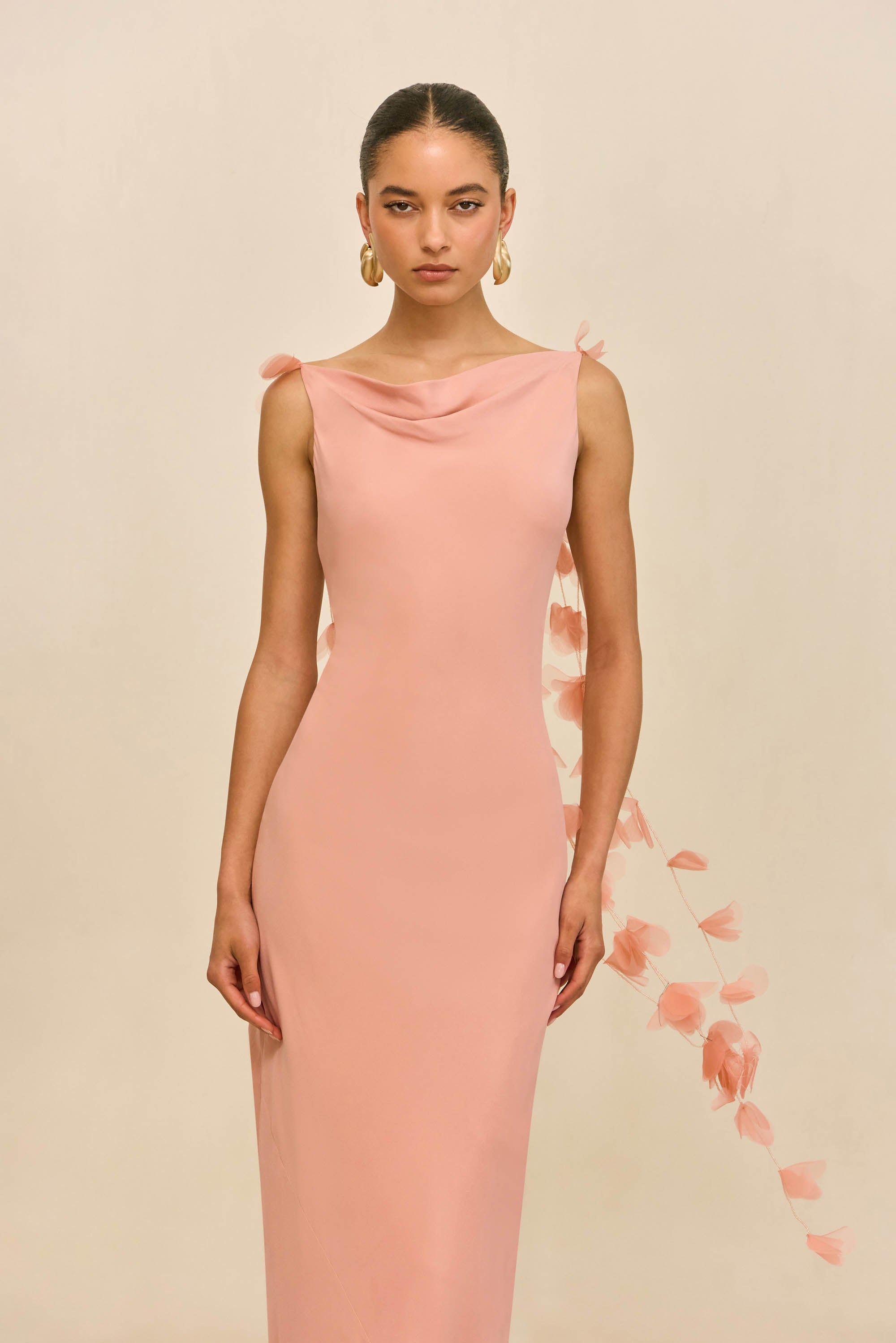 NYMERIA GOWN - PETAL PINK
