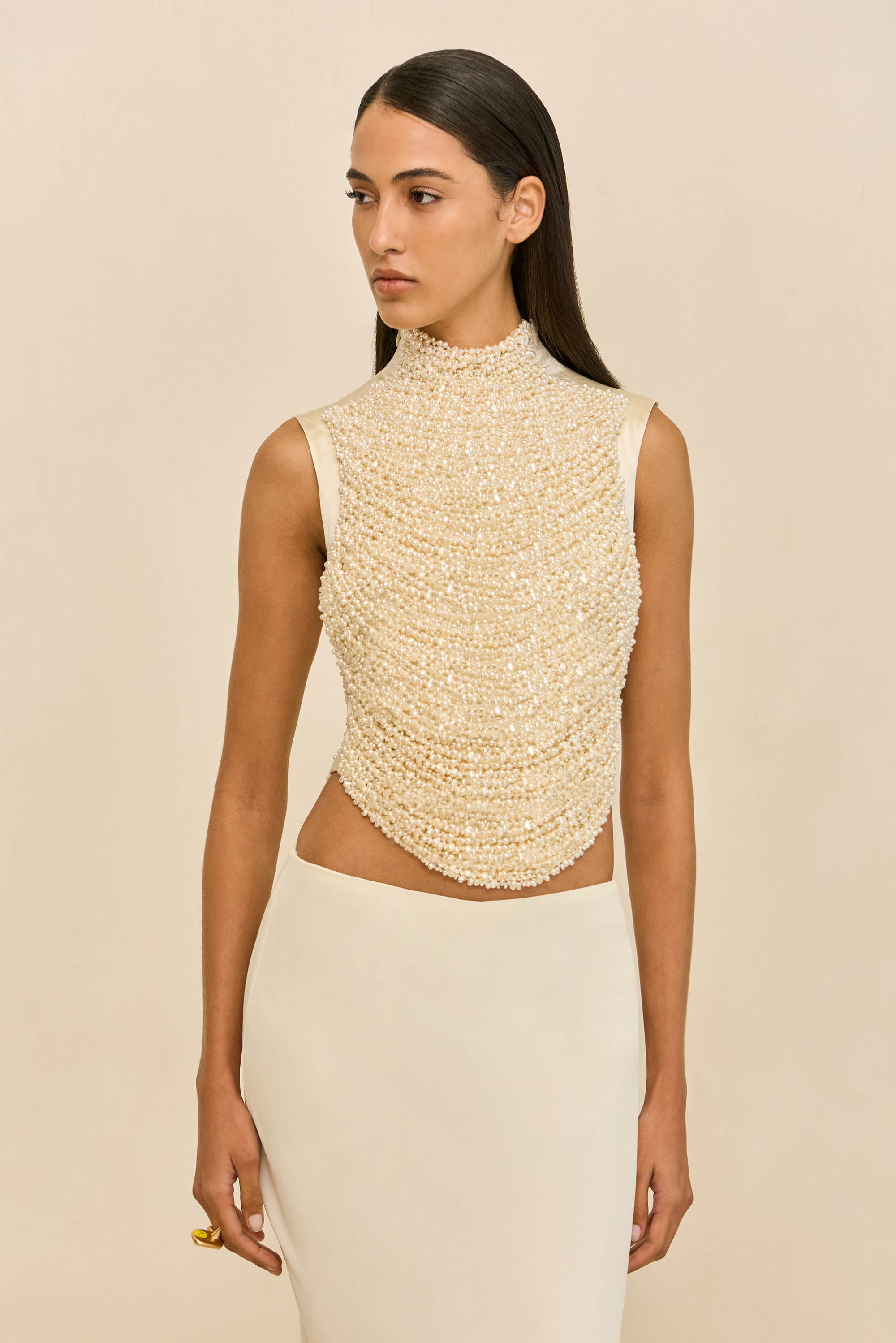 TARAJI TOP - PEARL