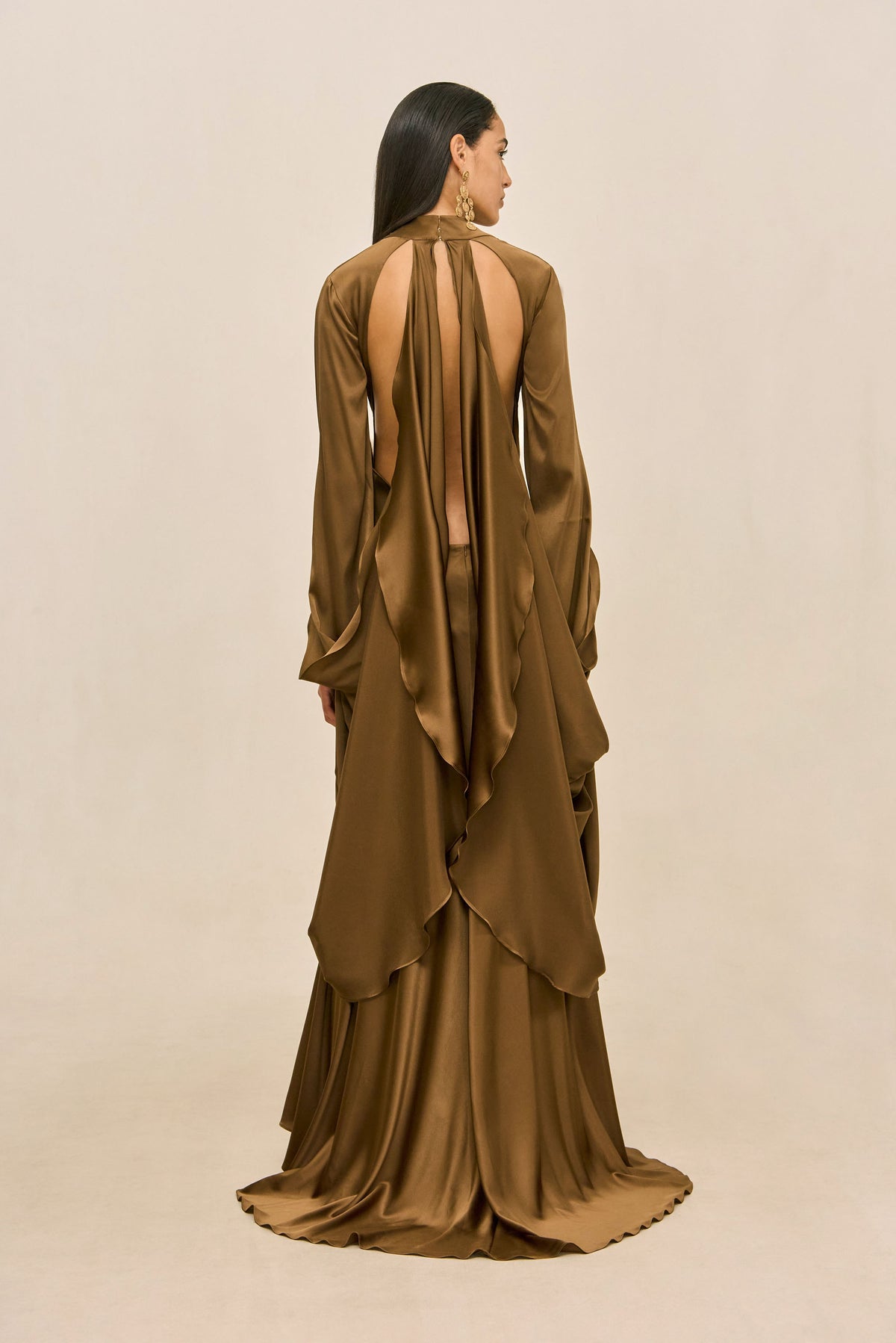 INGALA GOWN - SEPIA