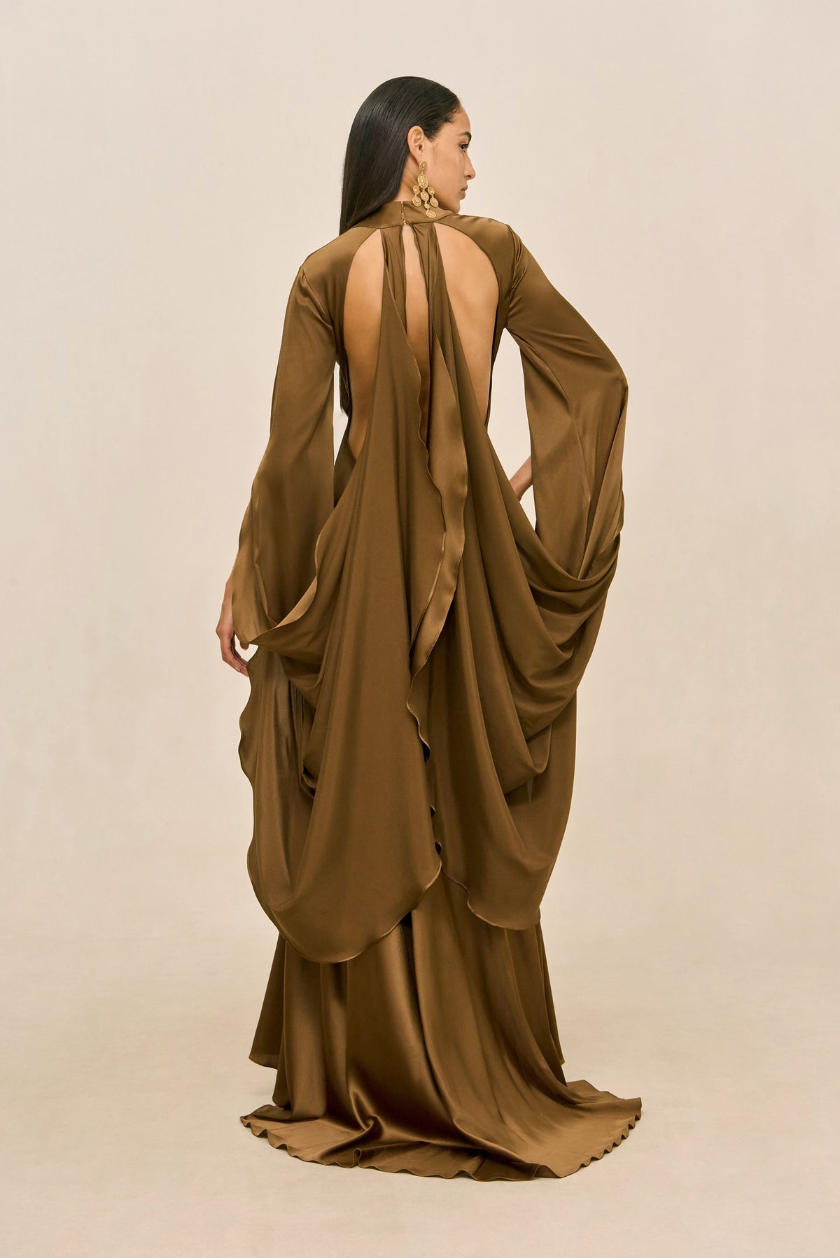 INGALA GOWN - SEPIA