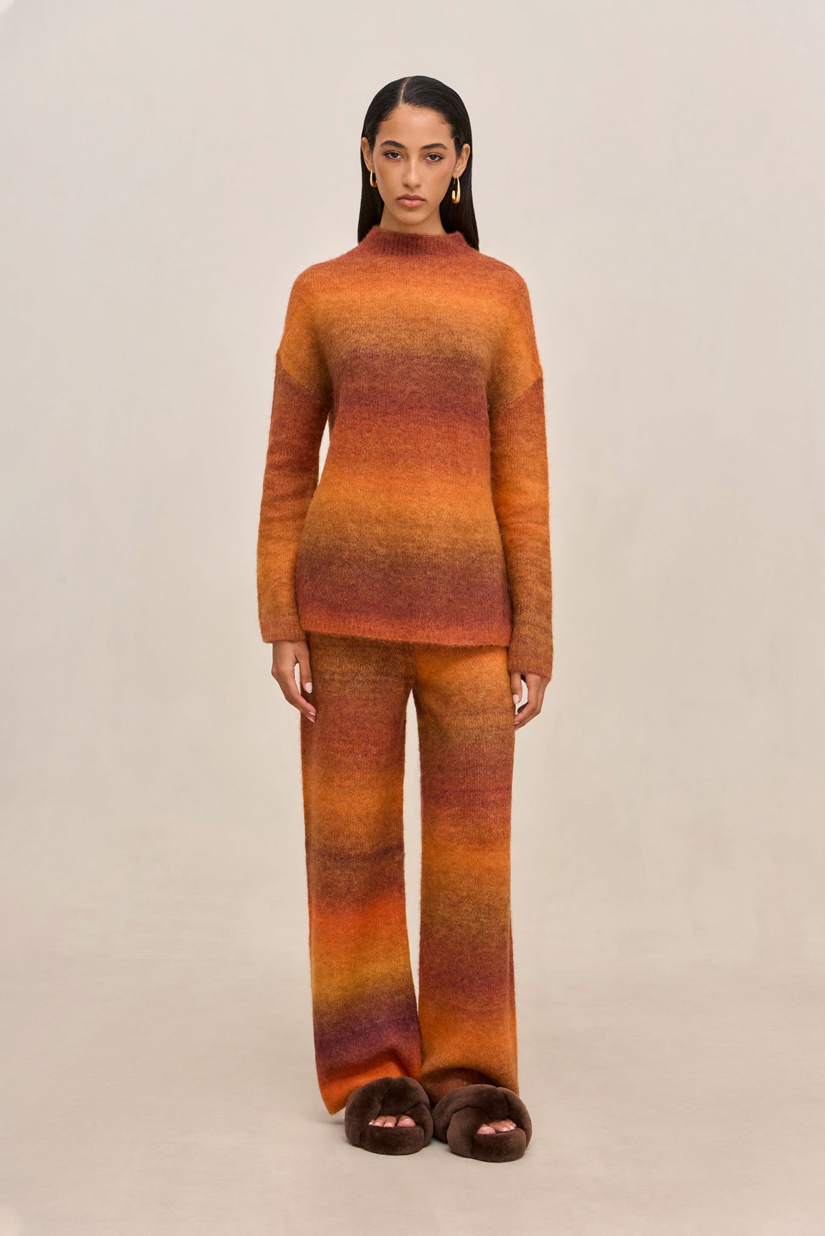 LINNET PANT - PEPPER OMBRE