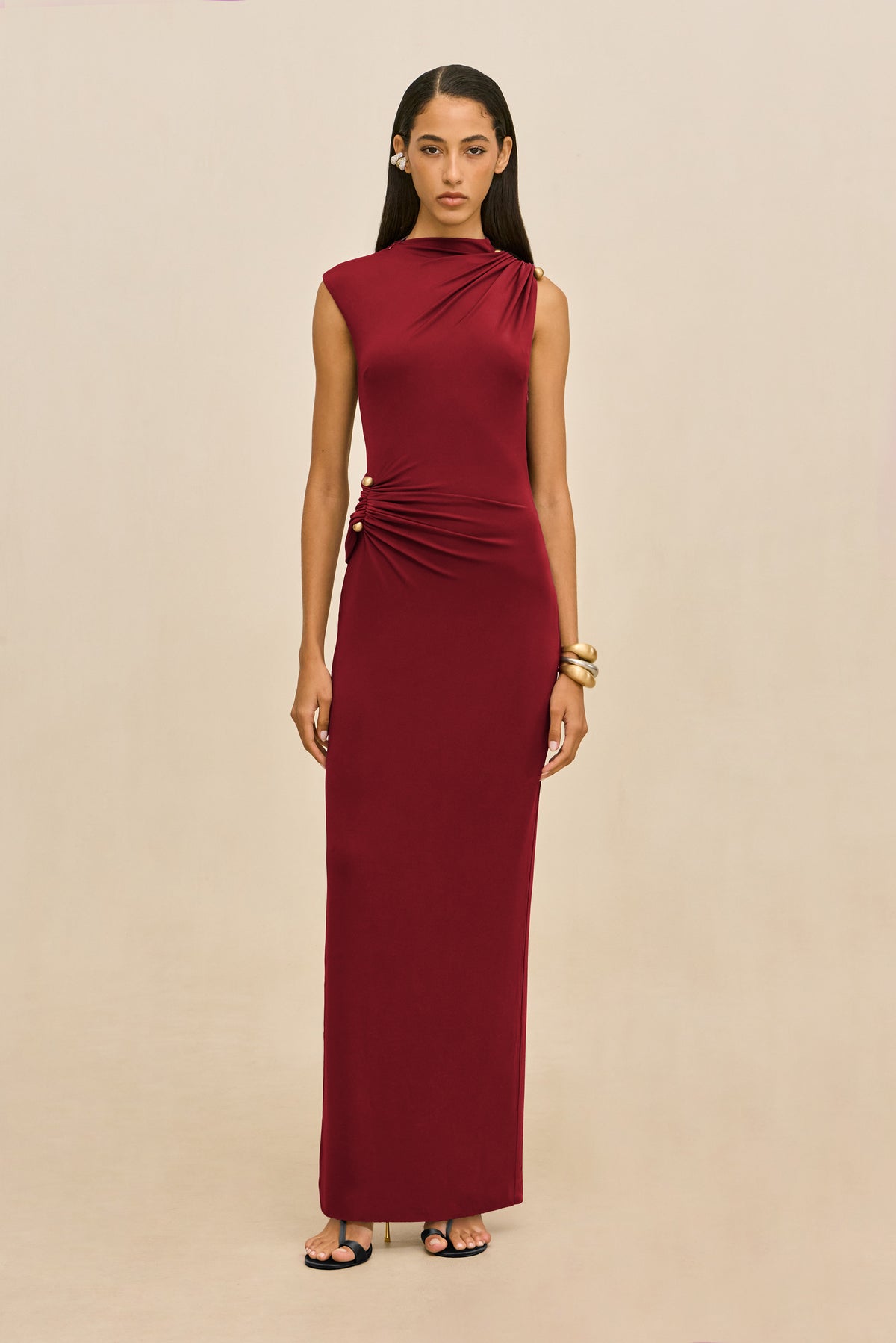 IZOLA GOWN - WINTER PLUM