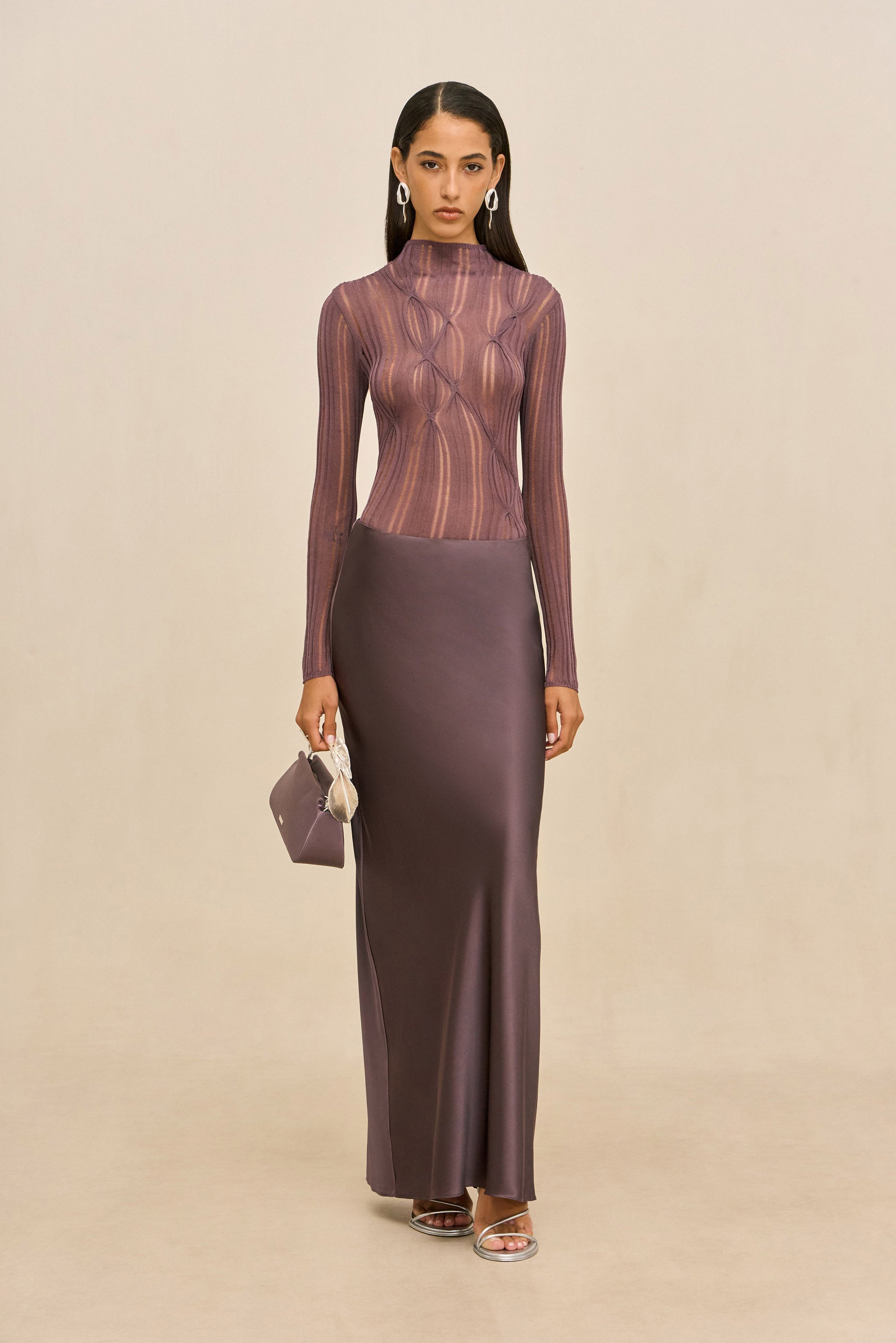 TAI KNIT TOP - WARM HAZE