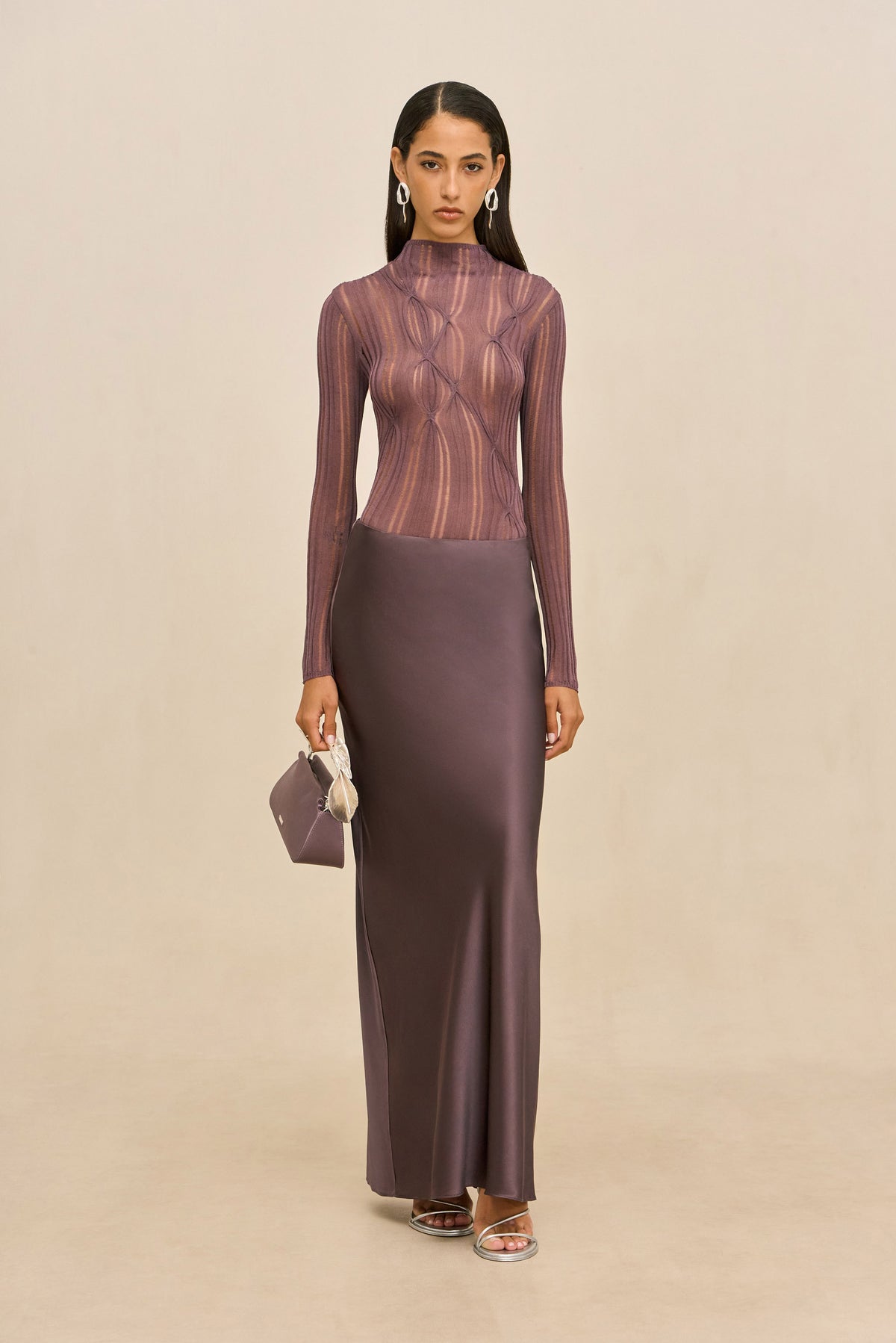 TAI KNIT TOP - WARM HAZE