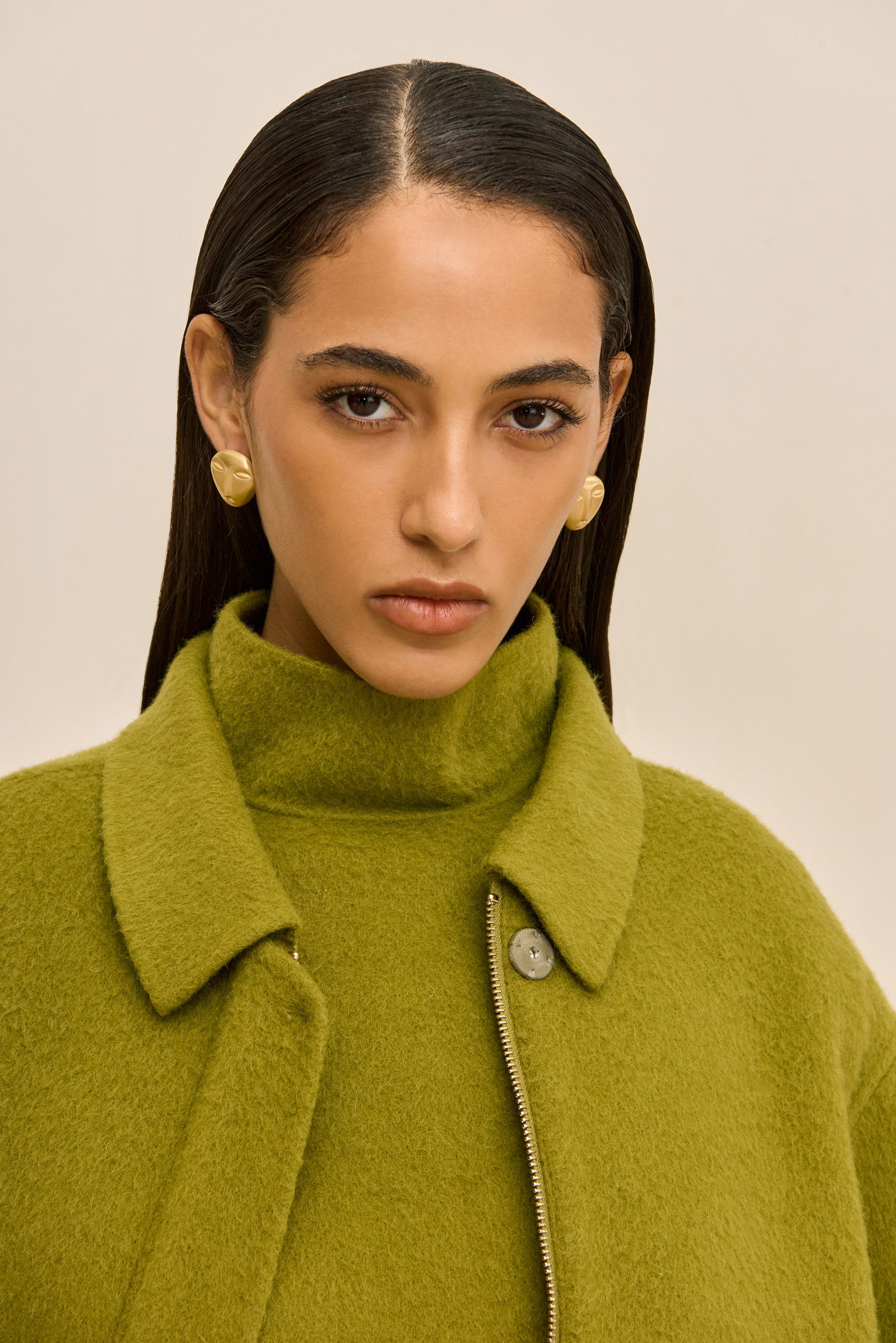 REENA JACKET - CHIVE