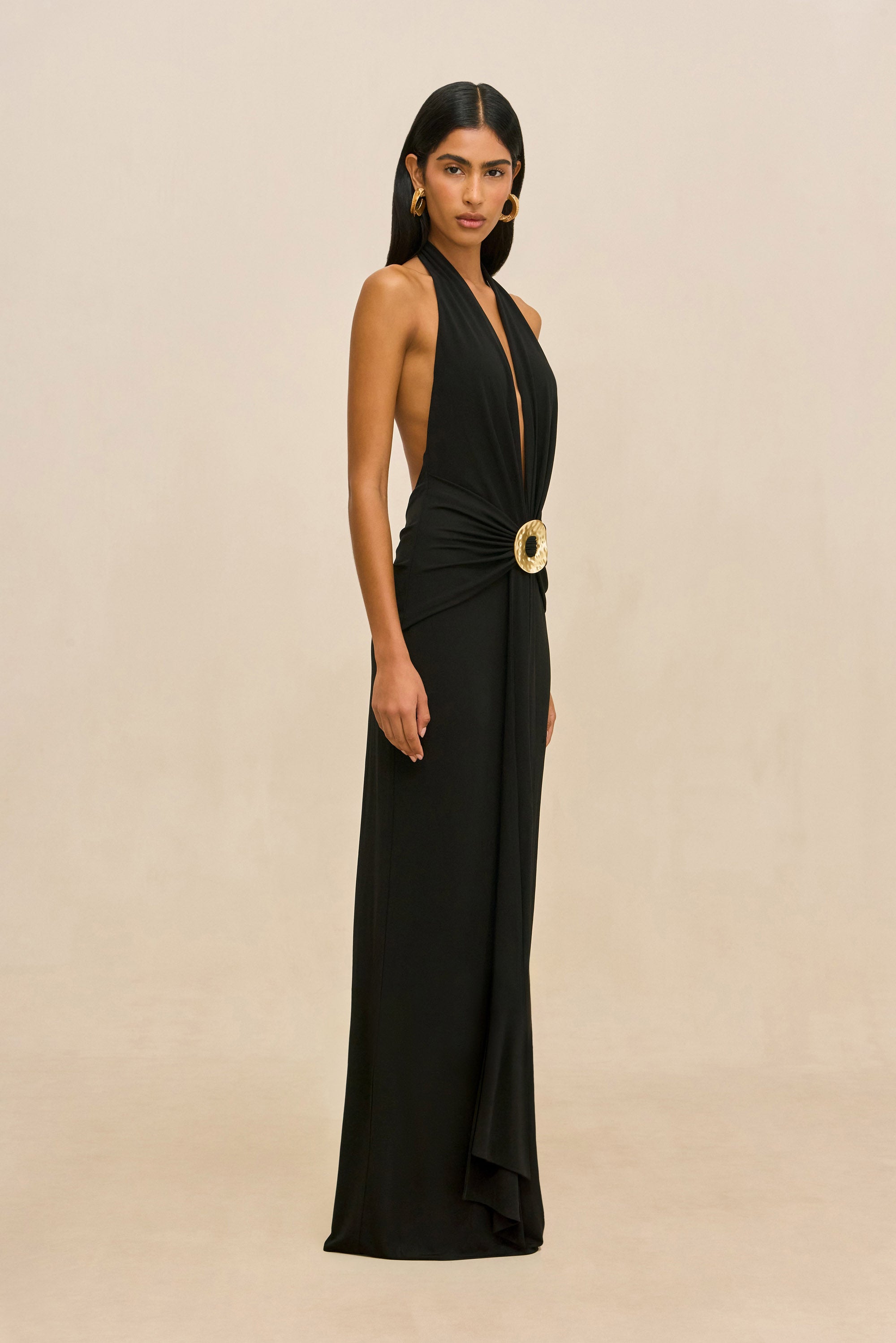 CHII GOWN - BLACK
