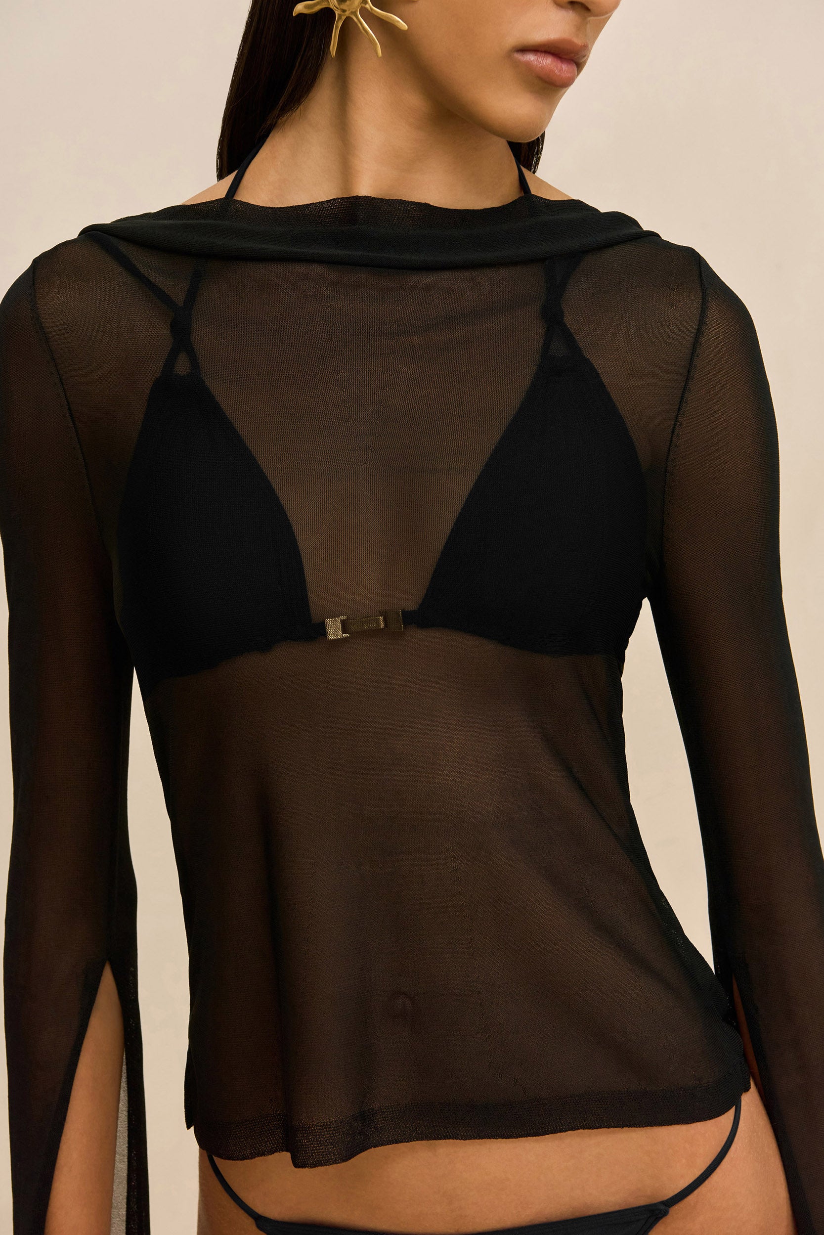 ANDARNA TOP - BLACK