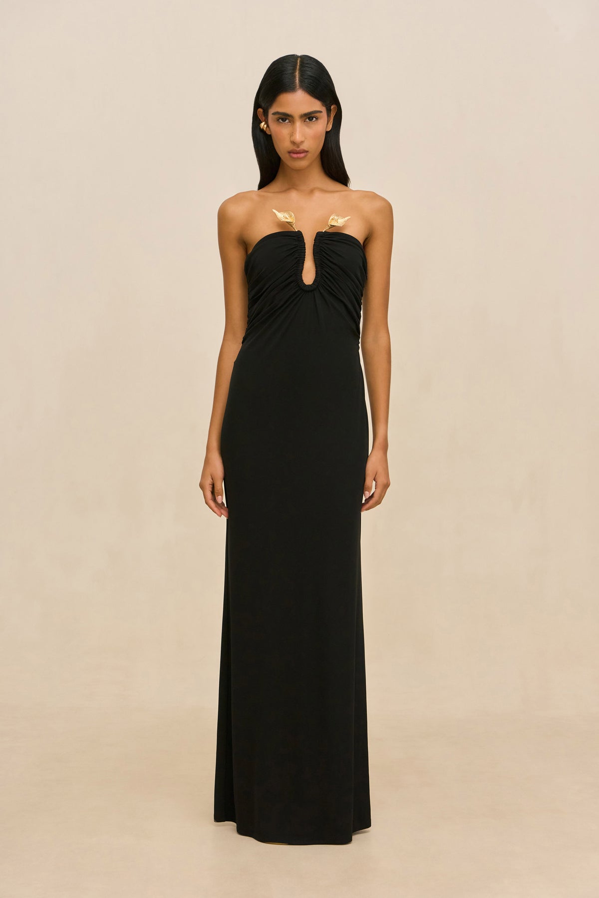 EMIR GOWN - BLACK