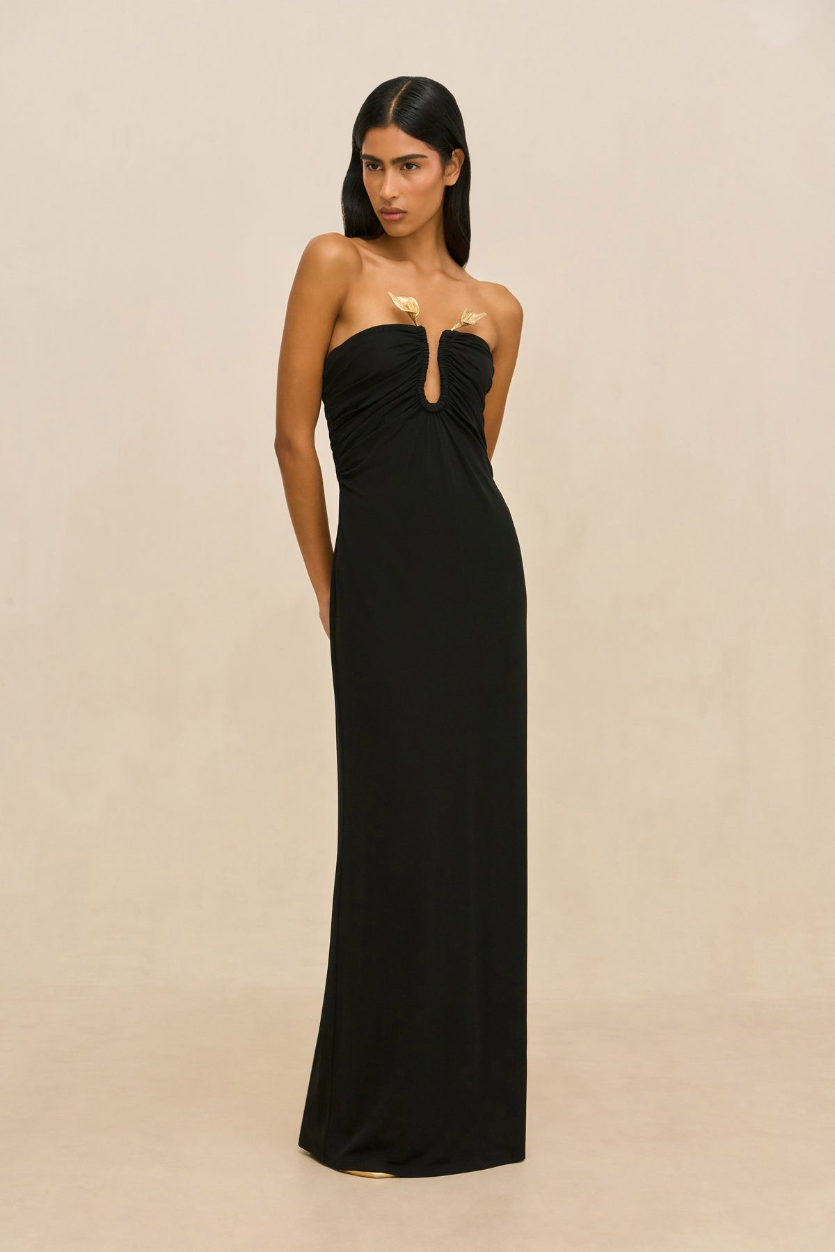 EMIR GOWN - BLACK