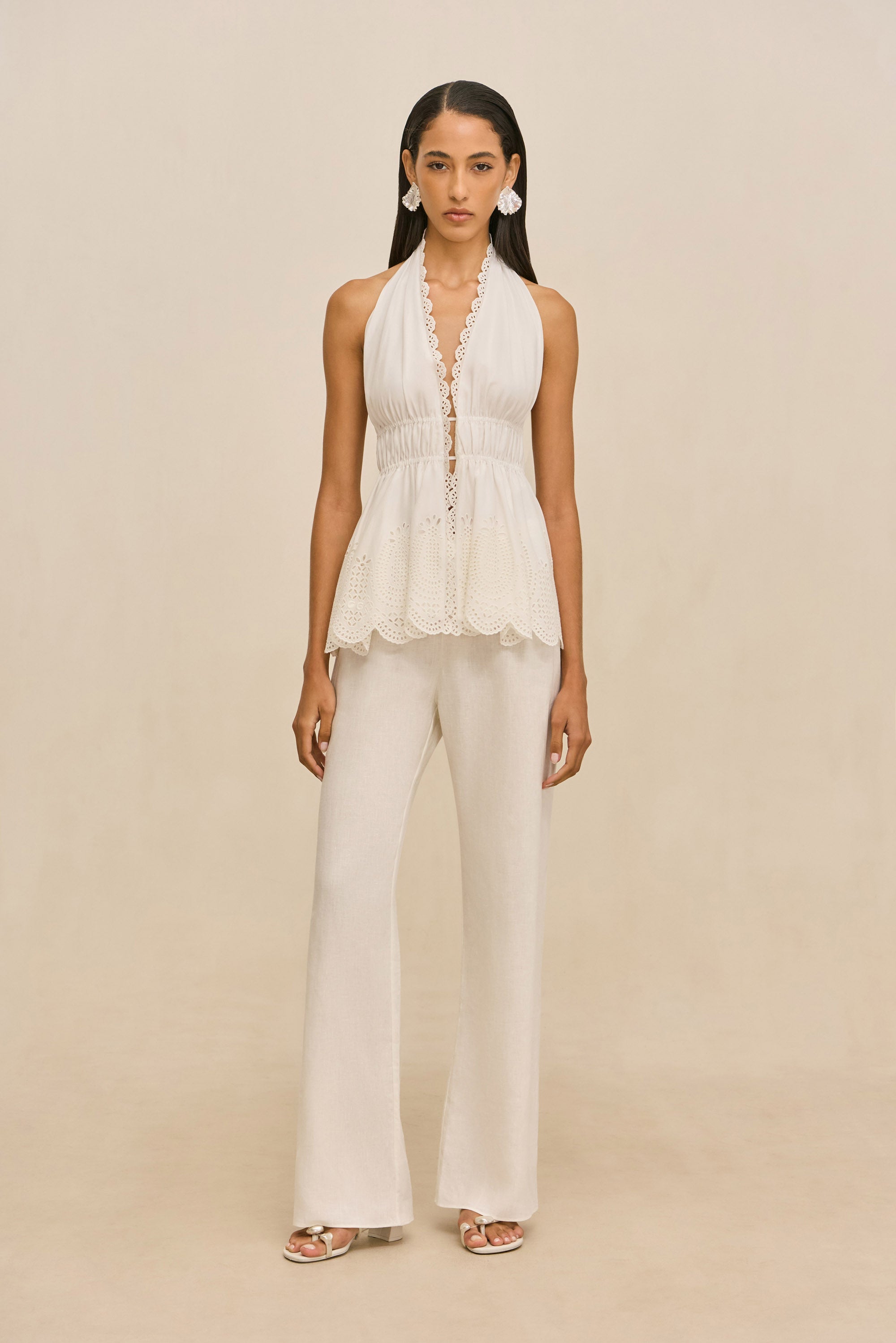 TRINI TOP - OFF WHITE