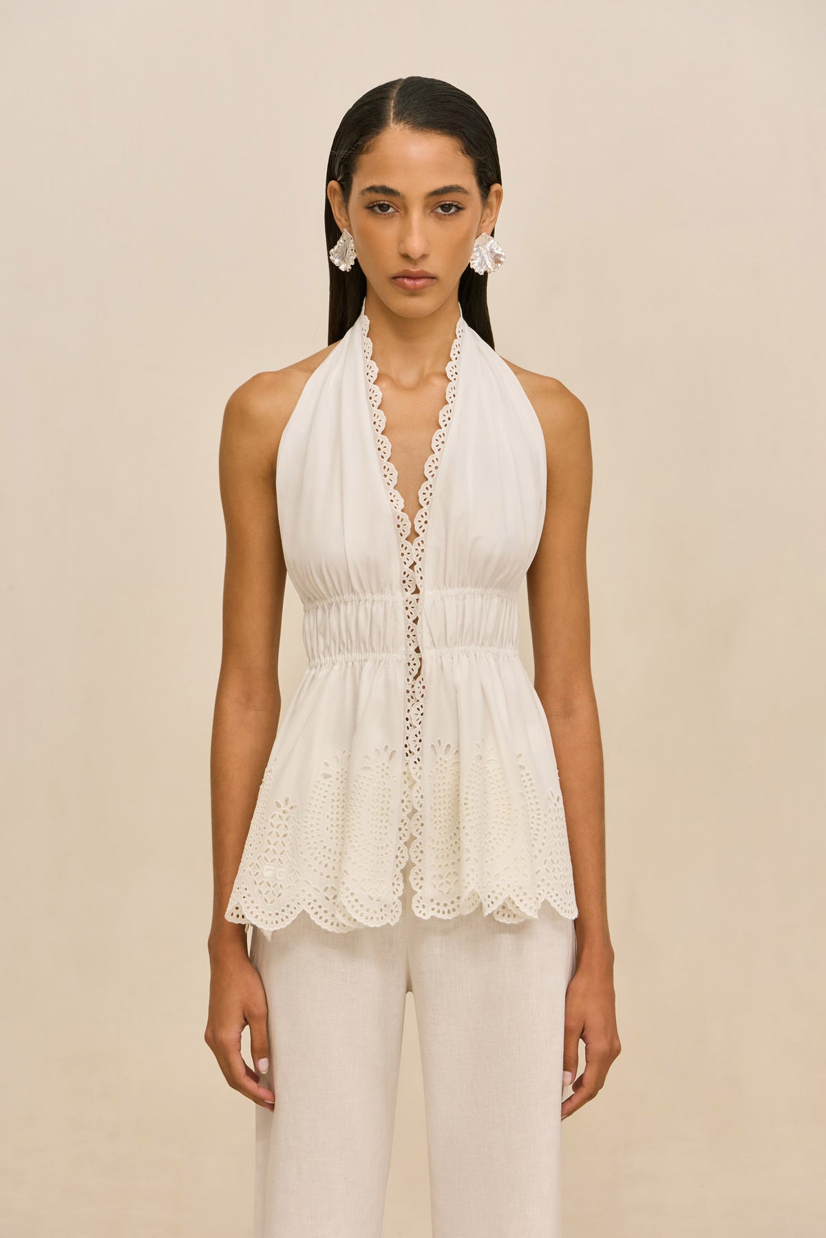 TRINI TOP - OFF WHITE