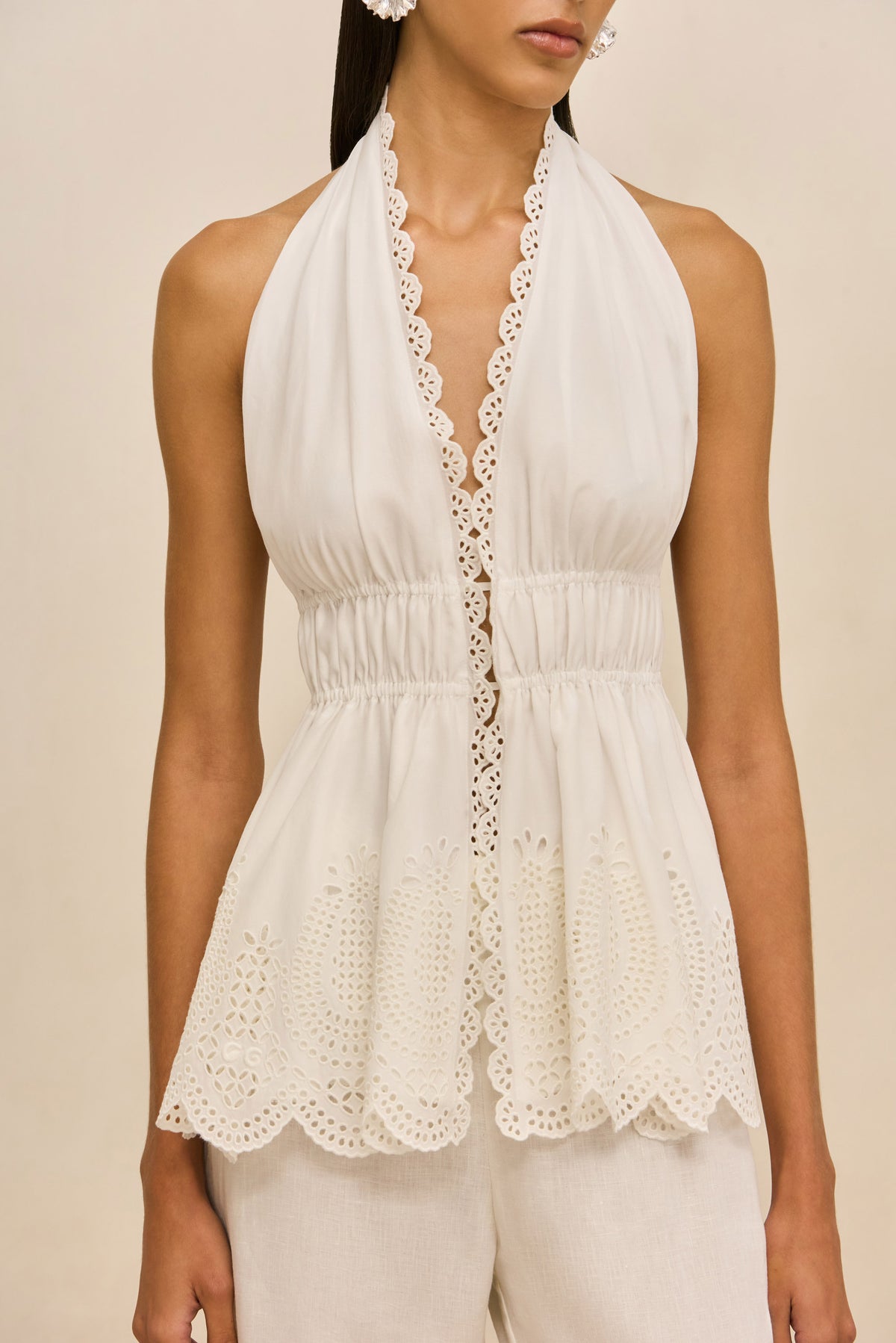 TRINI TOP - OFF WHITE