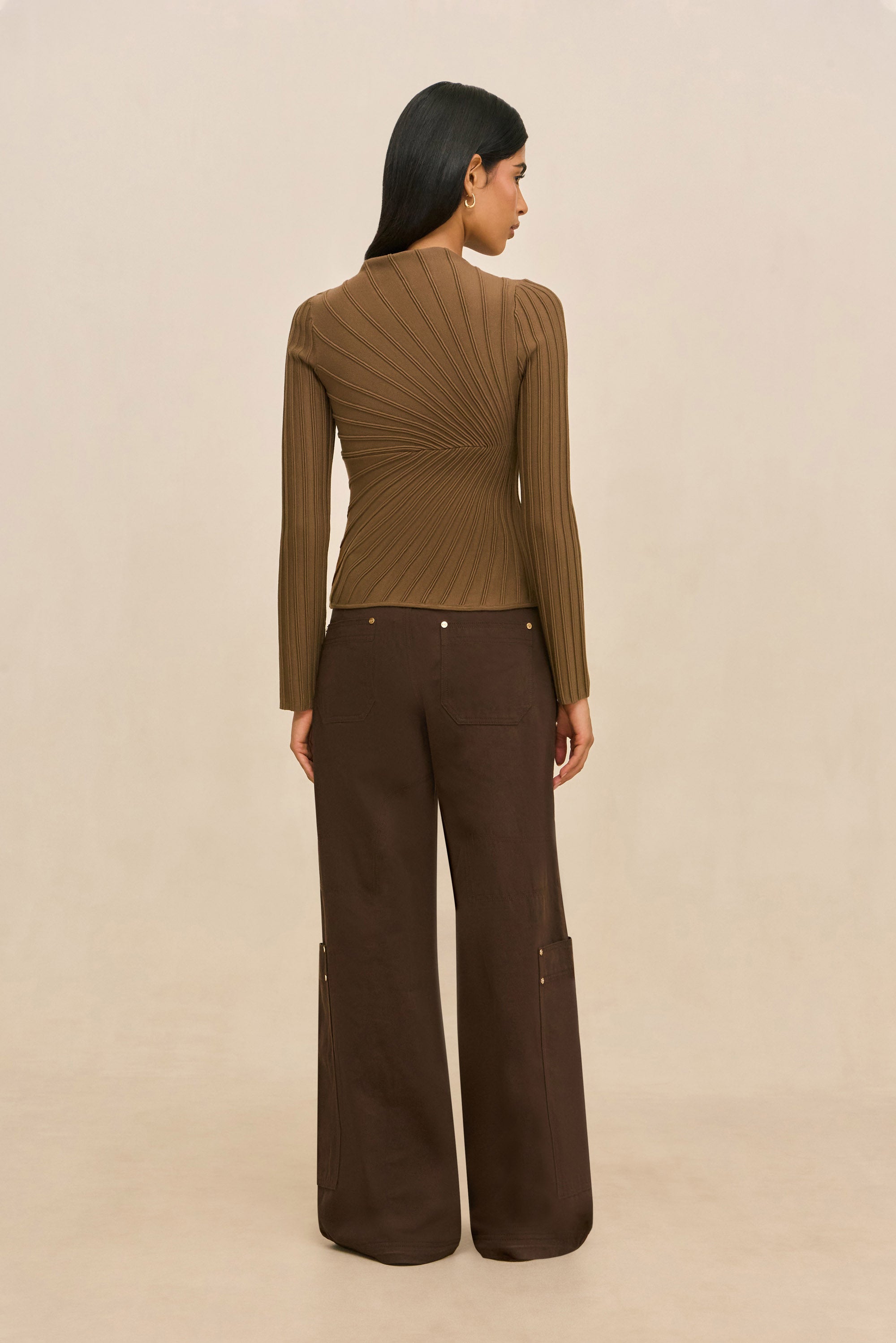 PAULETTE TOP - SPARROW