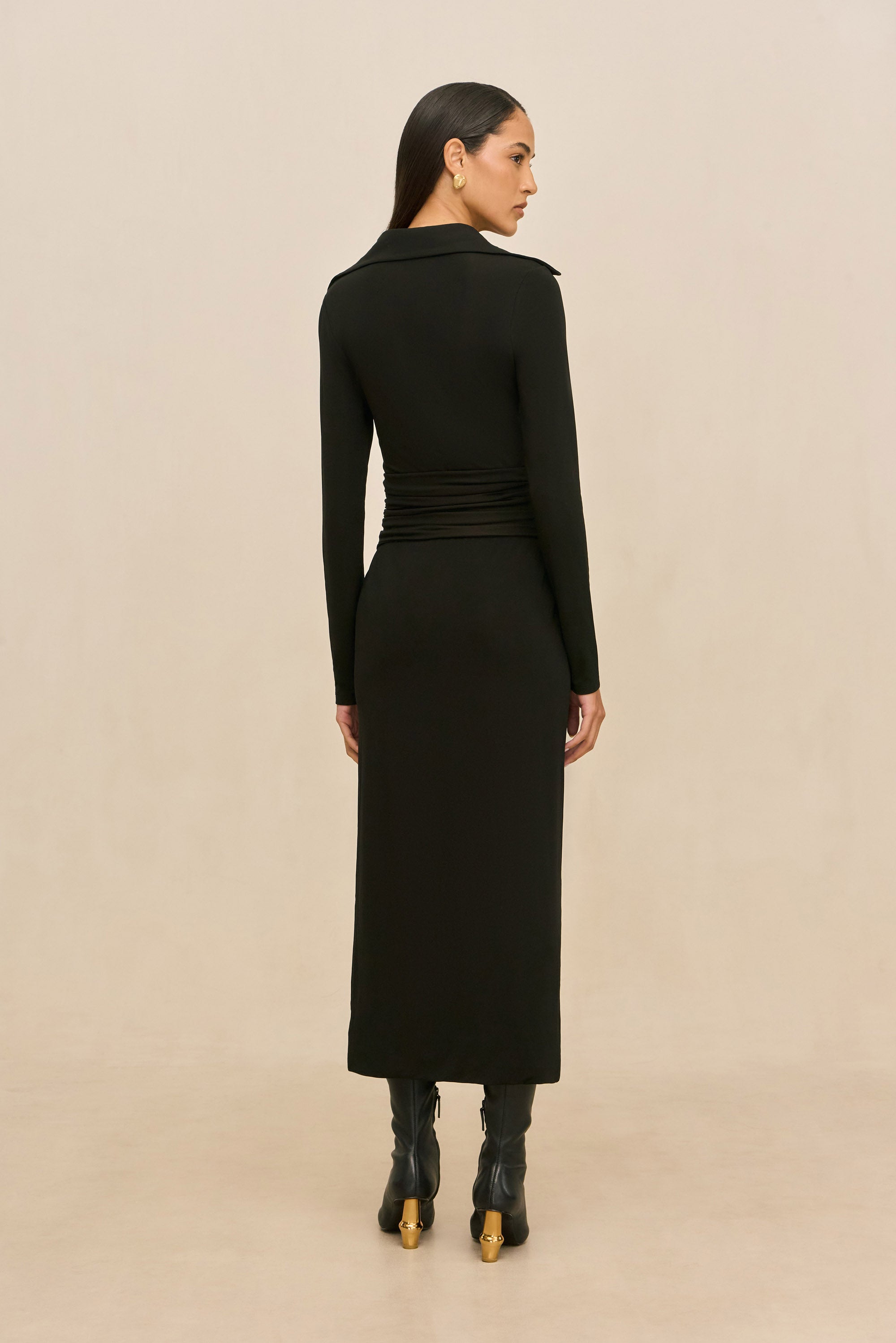 STELLINA DRESS - BLACK