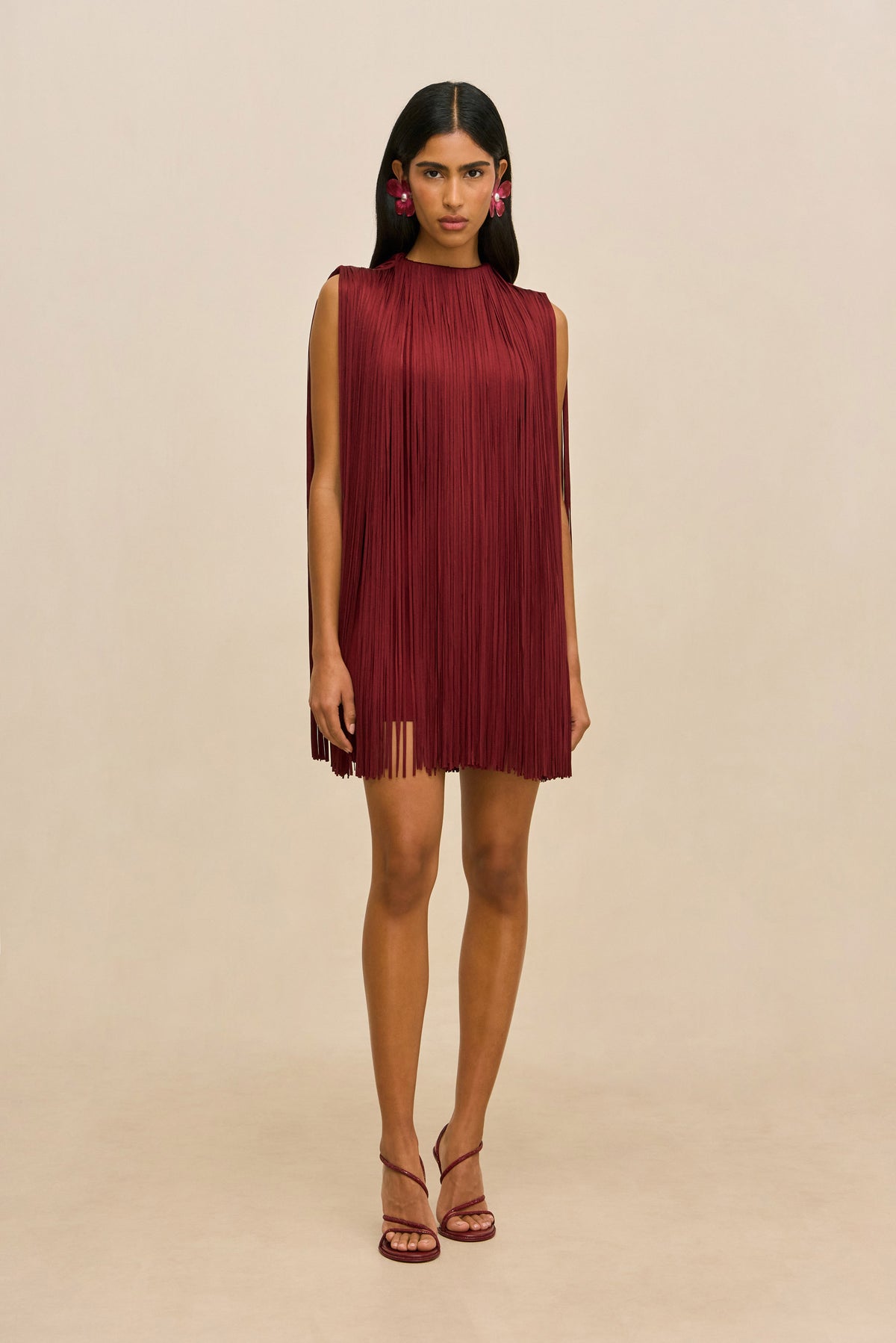 MONICA DRESS - WINTER PLUM
